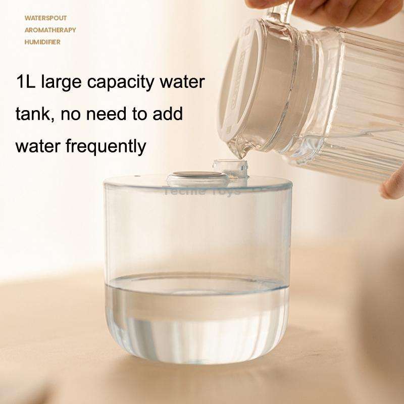 Large Capacity Humidifying Aromatherapy Machine Home Automatic Fragrance Sprayer With Night Light(Wh