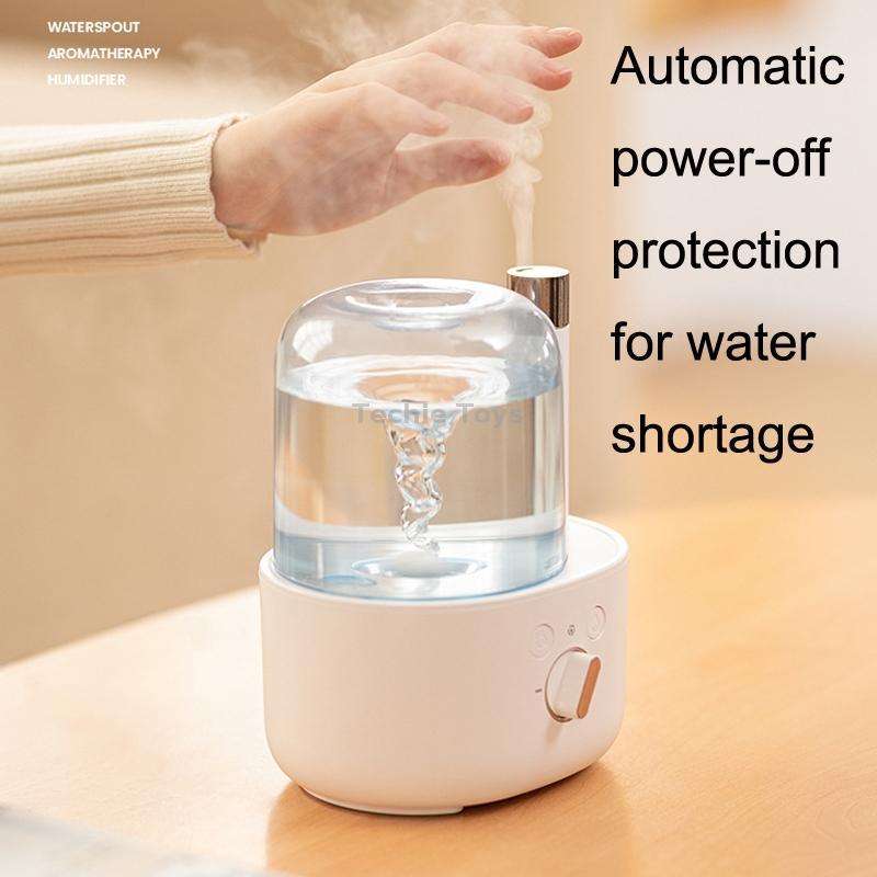 Large Capacity Humidifying Aromatherapy Machine Home Automatic Fragrance Sprayer With Night Light(Wh