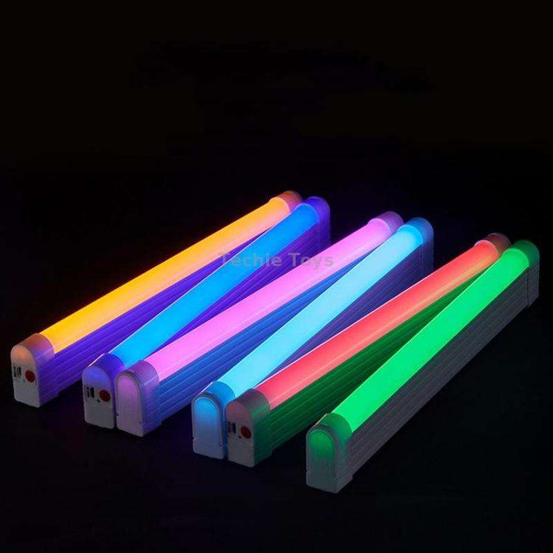17cm Handheld Light Stick Ambient Light Rechargeable Emergency Light Tube Live Fill Light(Blue Light