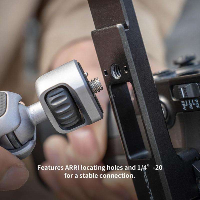 PGYTECH Mini Focus Handgrip Mount For DJI Ronin RS 3/RS 3 Pro/RS 2/RSC 2(Black)