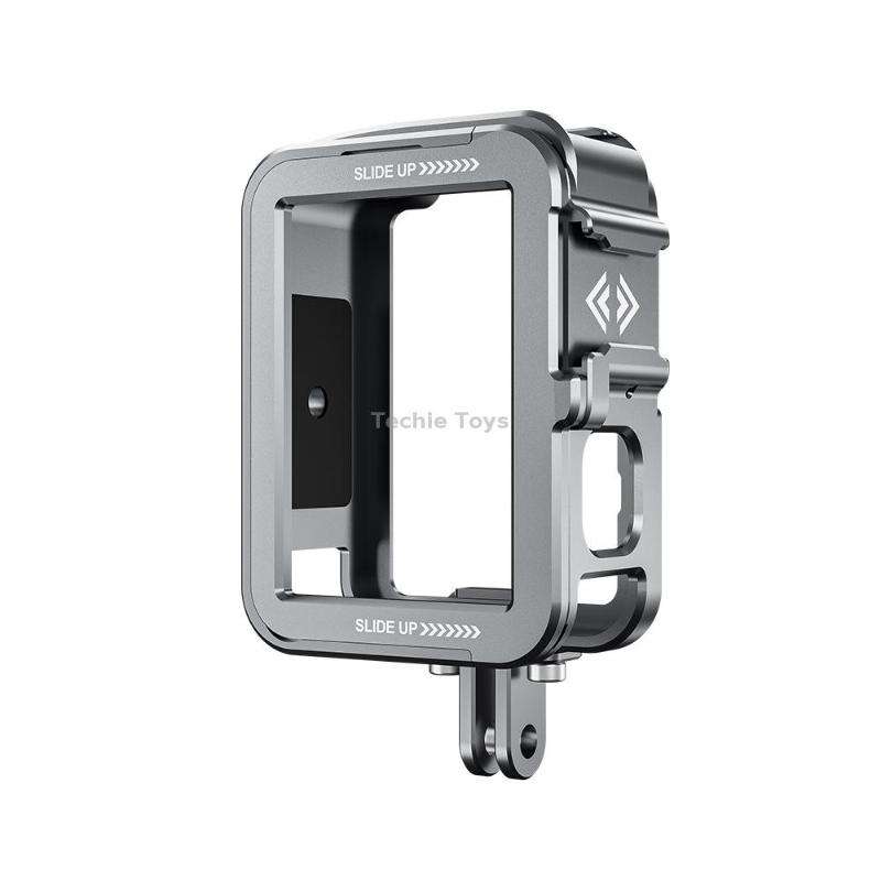 TELESIN Aluminium Alloy Frame Case For GoPro Hero11 Black / HERO10 Black / HERO9 Black ,Spec: Vertic