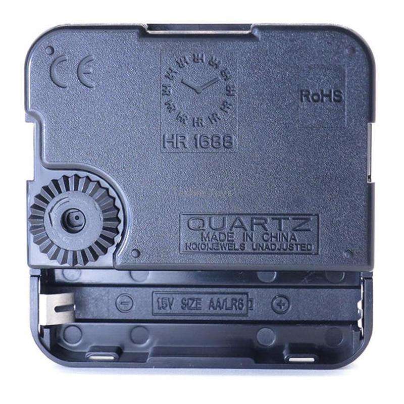 2 PCS HR1688 Quartz Clock Mechanism Movement,Spec: 17mm/ 9.7mm