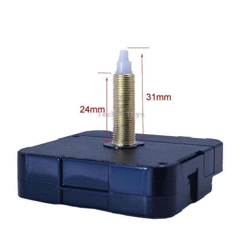 2 PCS HR1688 Quartz Clock Mechanism Movement,Spec: 32mm/ 24mm