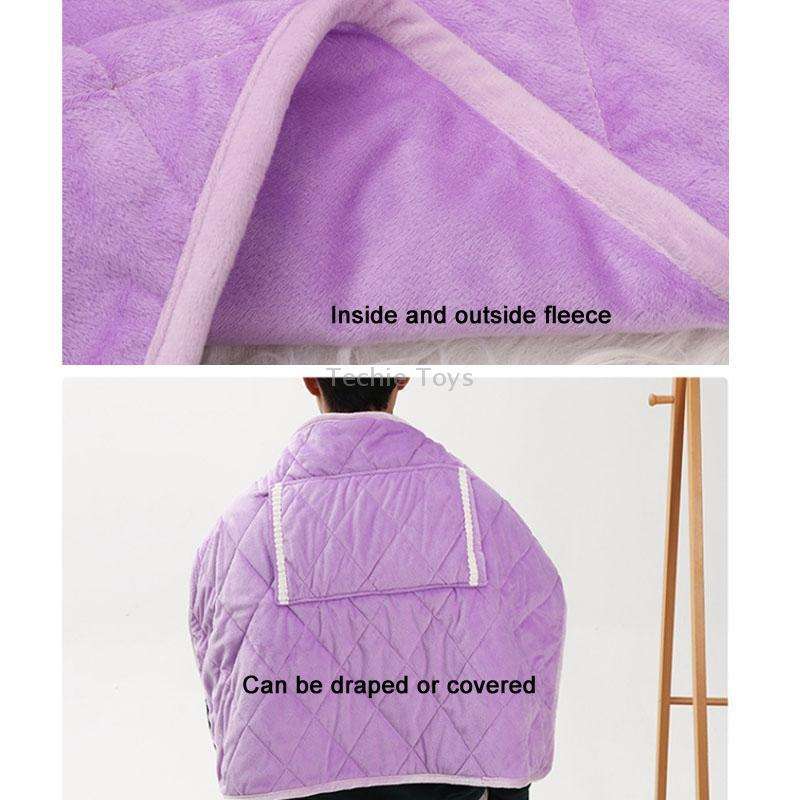 USB Electric Blanket Single Crystal Fleece Winter Warm Heating Blanket, Size: 60 x 80cm(Grey)