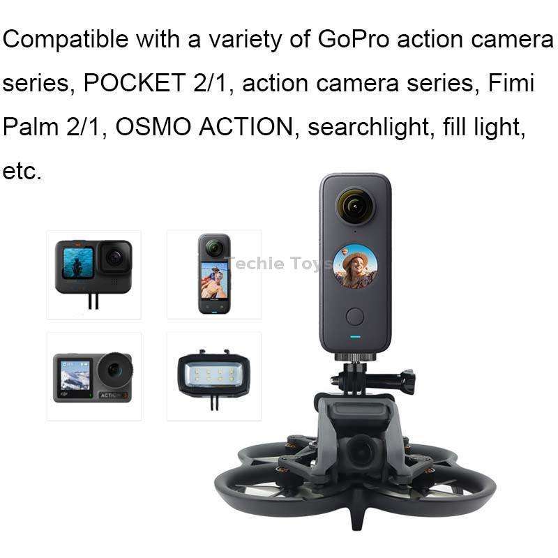 For DJI Avata CQT Upper Expansion Adapter Sports Camera Bracket(913356)