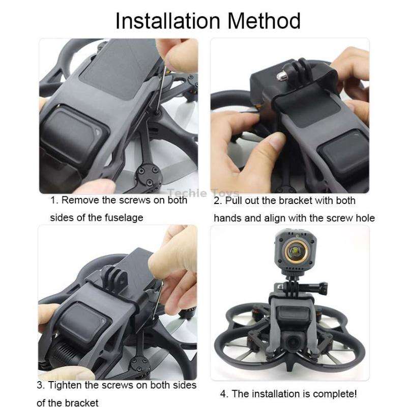 For DJI Avata CQT Upper Expansion Adapter Sports Camera Bracket(913356)