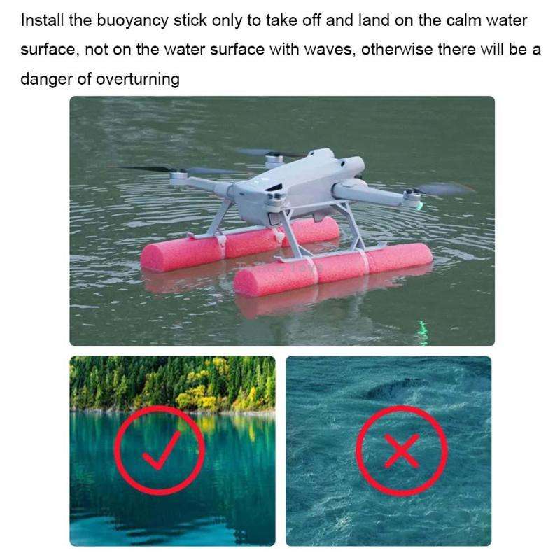 For DJI Mini 3 Pro CQT 913492 Floating Heightened Drone Landing Gear Buoyancy Rod
