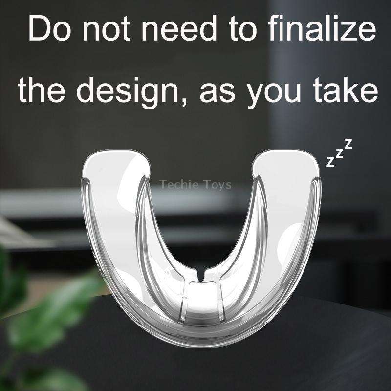 2PCS Adult Teeth Correction Night Anti-Grinding Fixing Silicone Tooth Corretor, Style: The First Sta