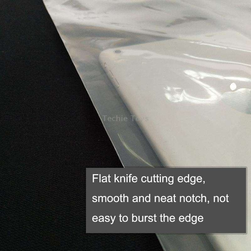 100 PCS / Set PE Clothing Packaging Bag Transparent Self-Stick Bag Jewelry Plastic Sealed Bag, Size: