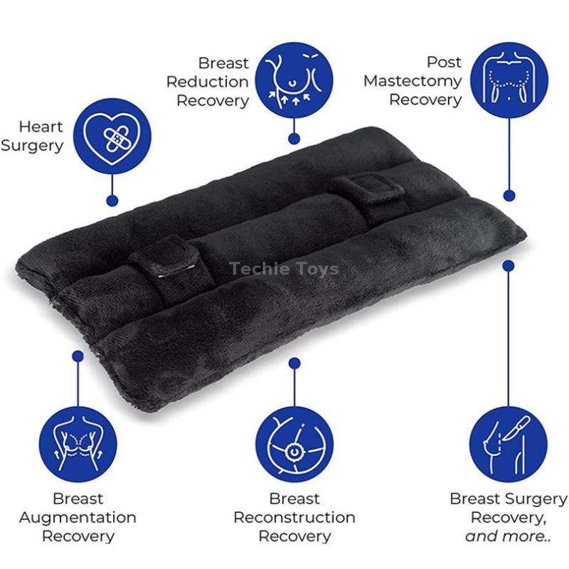 Y-S008 Post-operative Car Seat Belt Pillow Car Seat Belt Protection Cushion(Grey)