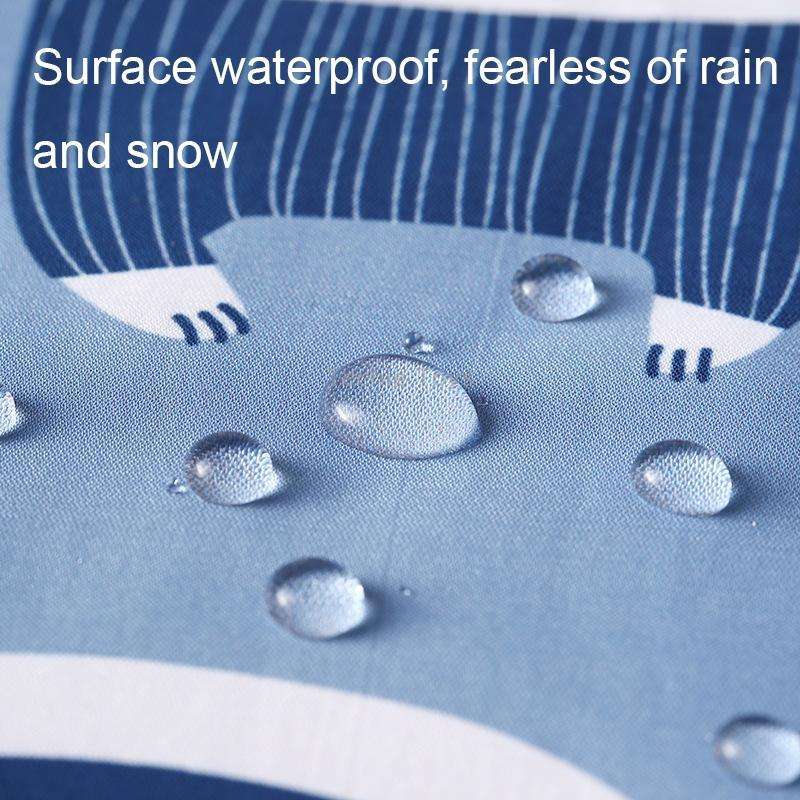 BB1021 Stroller Padded Thickened Windproof Blanket Waterproof Portable Warm Baby Blanket(Bear)