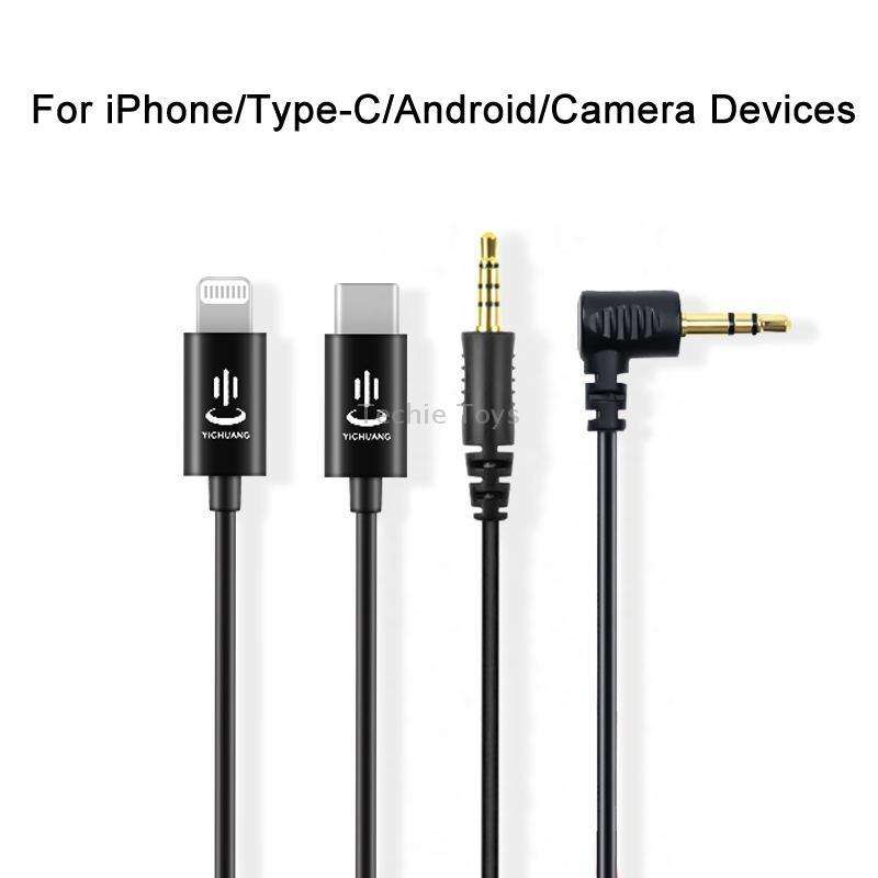 3.5mm TRS to TRRS For Rode Microphone YICHUANG Adapter Audio Cable