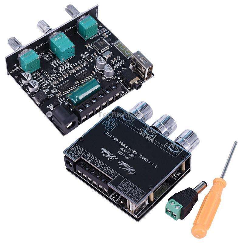 LT23 50W+100W 2.1 Channel TWS Bluetooth Audio Receiver Amplifier Module With Subwoofer