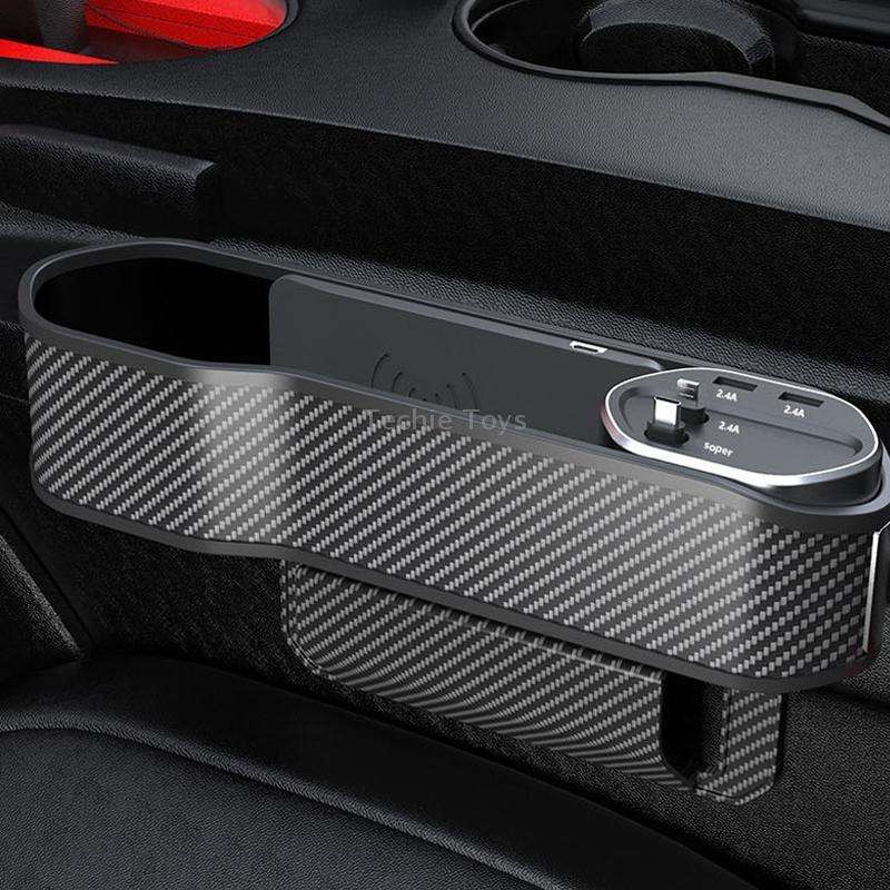 Car Seat Clip Organizer Multifunctional Car Charger, Specification: Wireless Charge