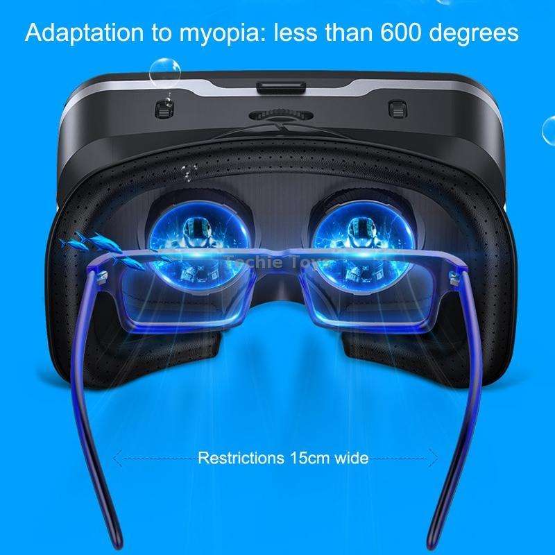 VRSHINECON G04EA Increase Version 7th VR Glasses 3D Virtual Reality Game Digital Glasses With Headse