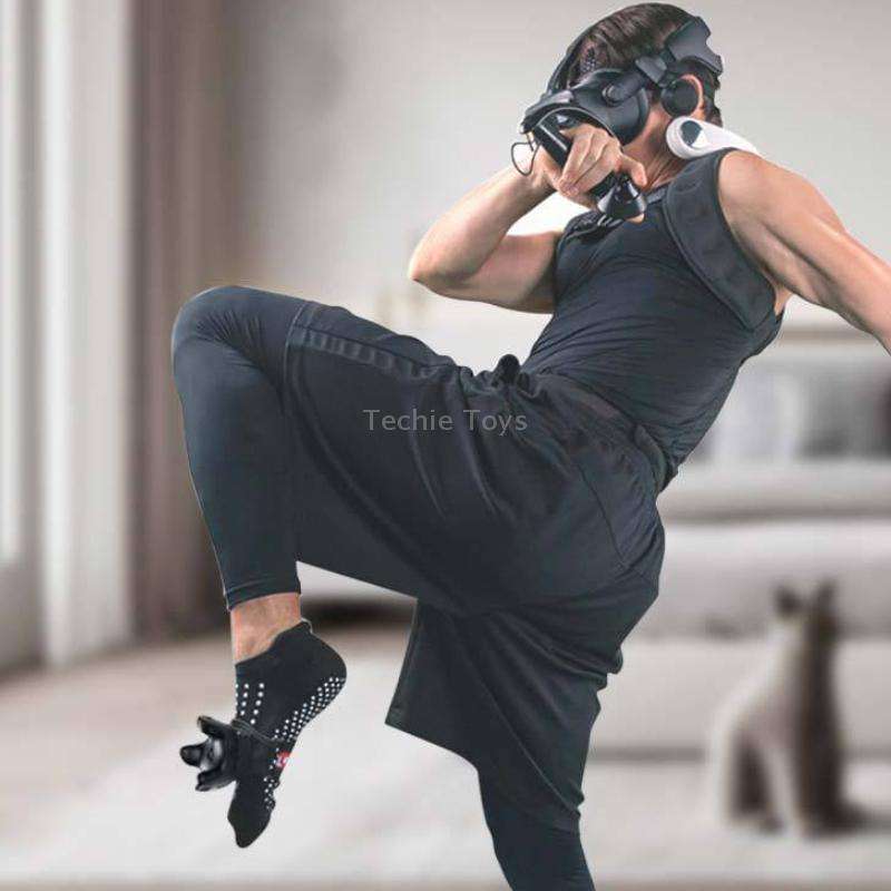 For HTC Vive Tracker VR Game Tracker Strap Accessories, Style: Foot/Wrist Straps