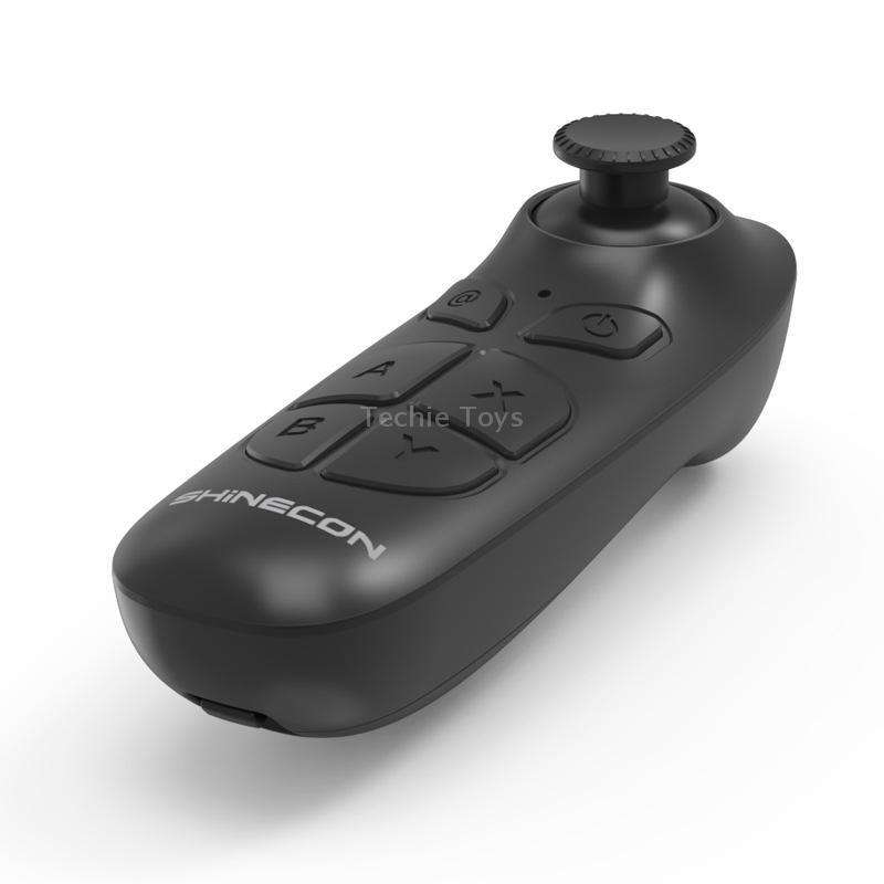 VR SHINECON SC-B03 VR Game Wireless Bluetooth Remote Control Handle Selfie Stick RC Video Playback(B