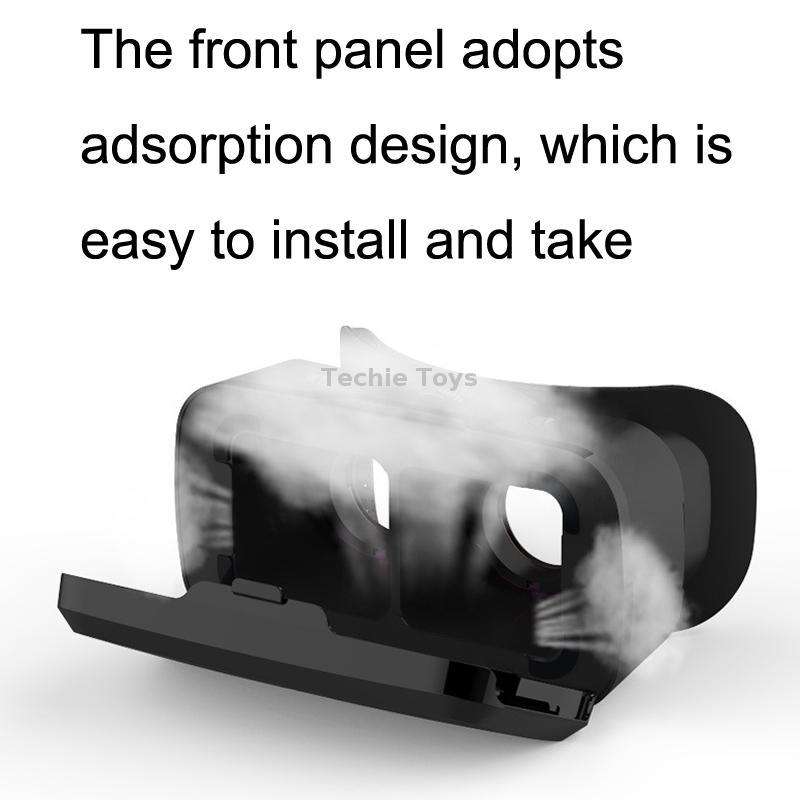 VR SHINECON G06A+B03 Handle Mobile Phone VR Glasses 3D Virtual Reality Head Wearing Gaming Digital G