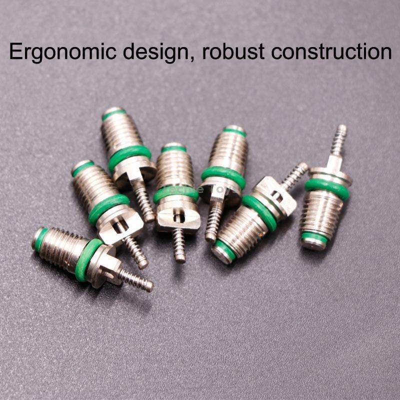 R134A Auto Air Conditioned Valve Core Mouth Fast Exhaust Valve(Green)