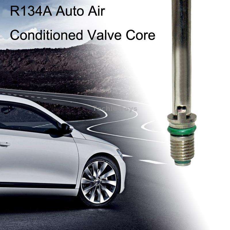 R134A Auto Air Conditioned Valve Core Mouth Fast Exhaust Valve(Green)