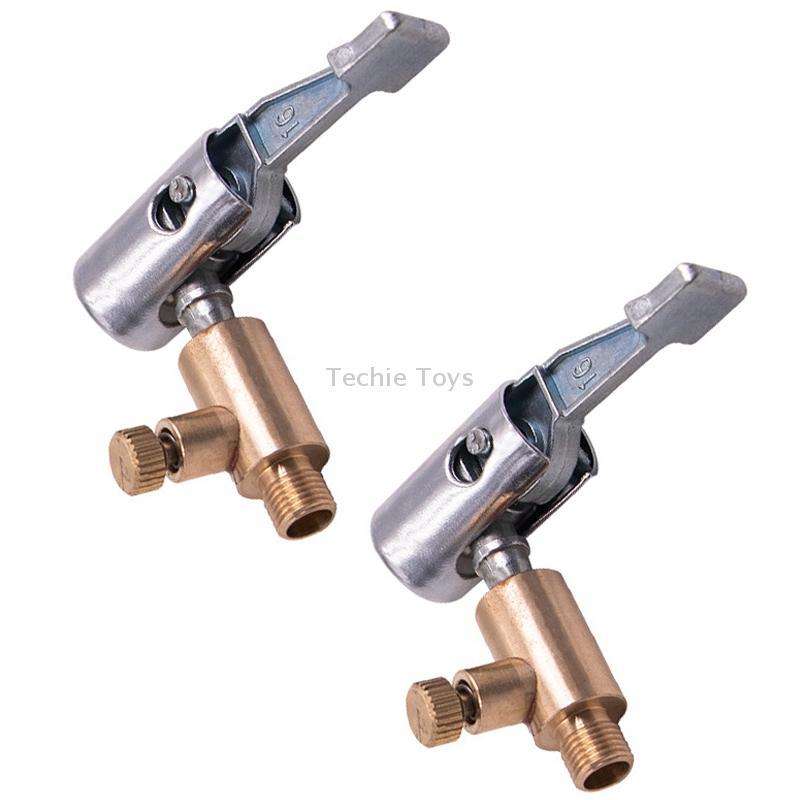 2pcs Vehicle Inflatable Pump Tube Joint Tire Mouth Gas Mouth Tube Fast Connector Inflatable Pump Can