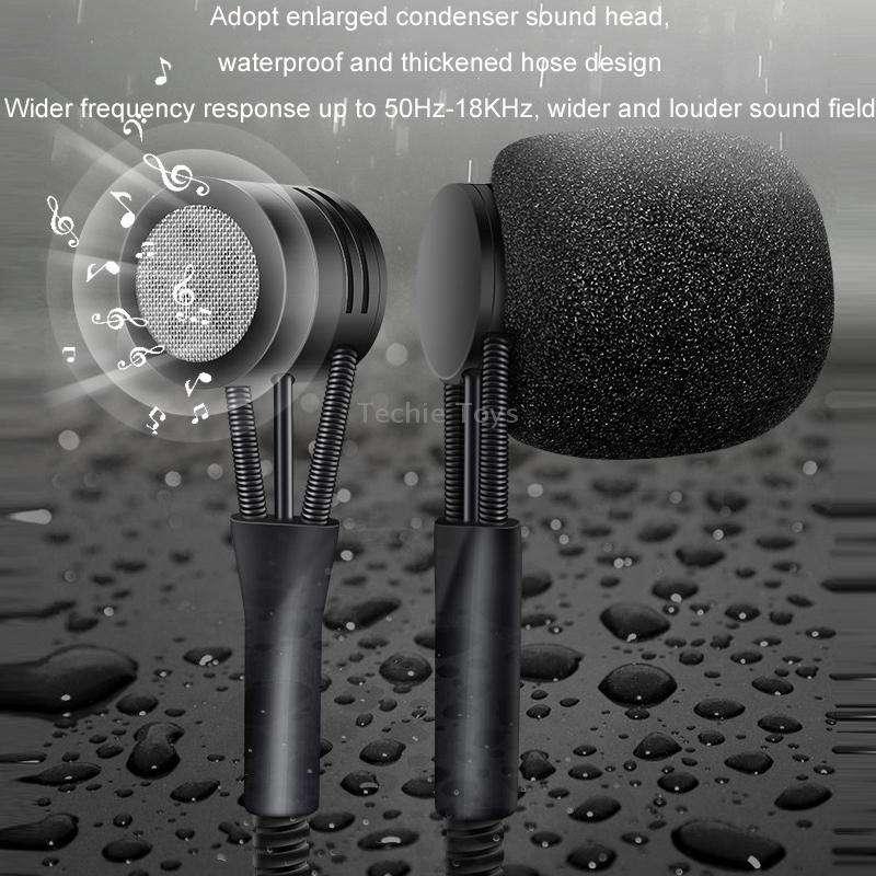 Saxophone Outdoor Performance Wireless Microphone Pickup(Black)