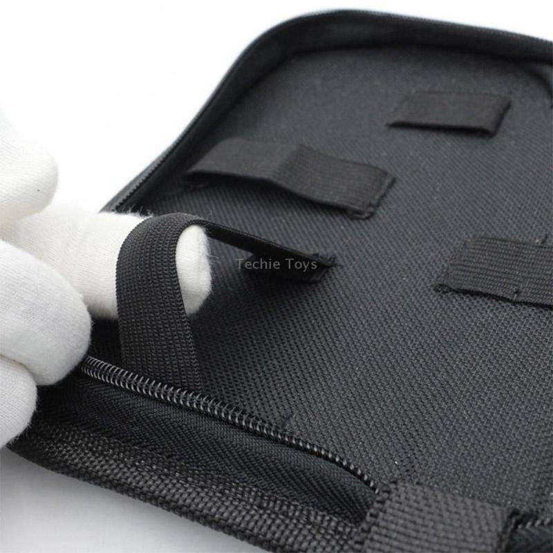 Zipper Storage Package Portable Multi-Function Tool Storage Bag, Style: D Canvas
