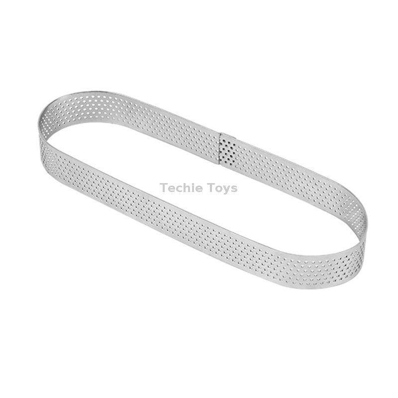 BN1006 Stainless Steel Mousse Circle Thickened Perforated Cake Mold DIY Baking Tools, Specification: