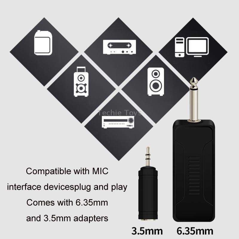 One For Two Outdoor Wireless Microphone Audio Headset Amplifier Loudspeaker(Black)