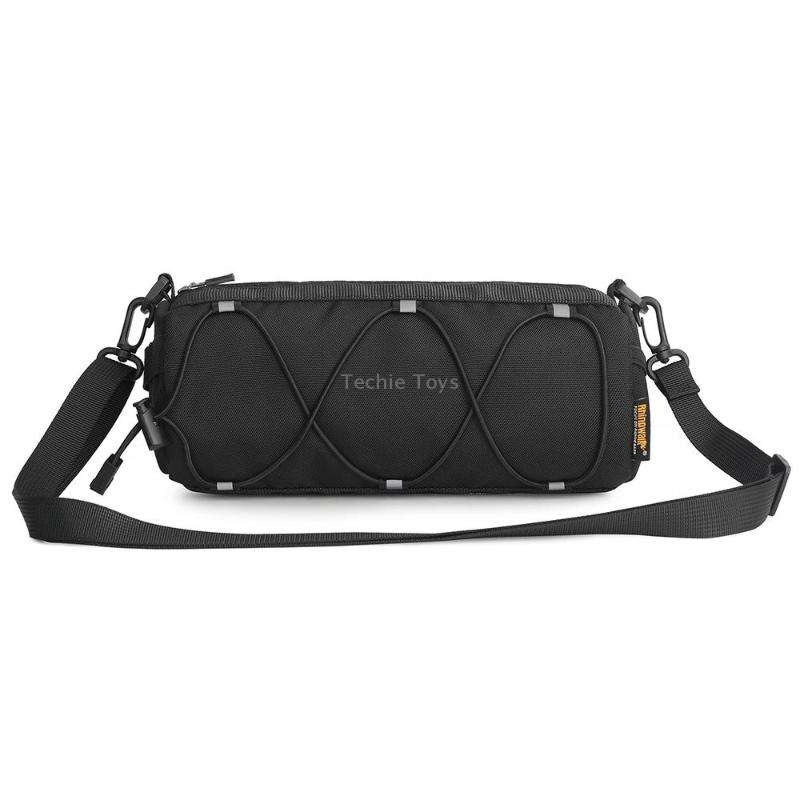 Rhinowalk RK9103 2.4L Outdoor Sports Cycling Front Bag Bicycle Waterproof Handlebar Bag(Full Black)