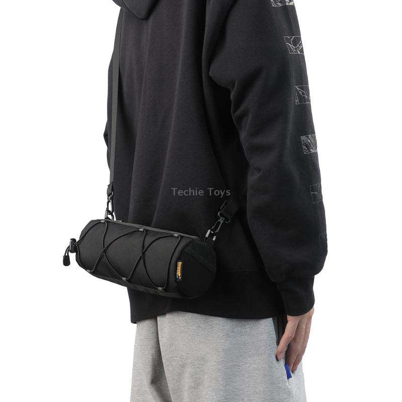 Rhinowalk RK9103 2.4L Outdoor Sports Cycling Front Bag Bicycle Waterproof Handlebar Bag(Full Black)
