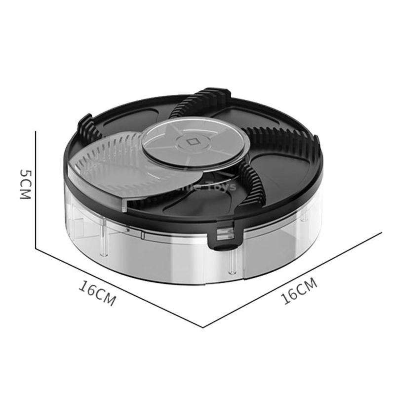 S008 Automatic Fly Killer Silent USB Household Fly Trap, Spec: Charging Type (Black)