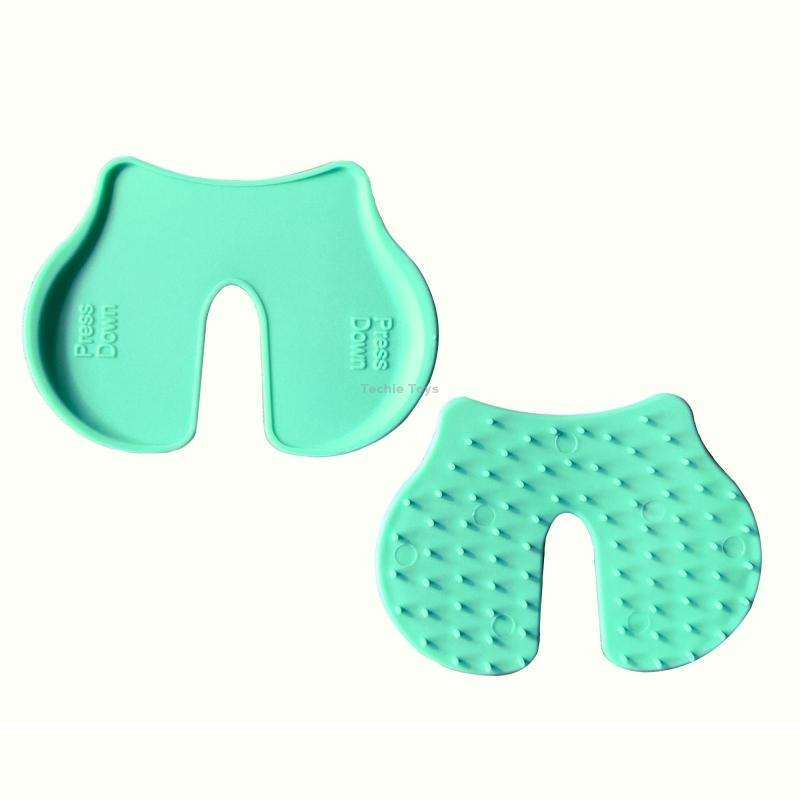 4pcs/set Injection Aid Tablet Press Firmly Can Relieve Pain Pain Blocker Device(White)
