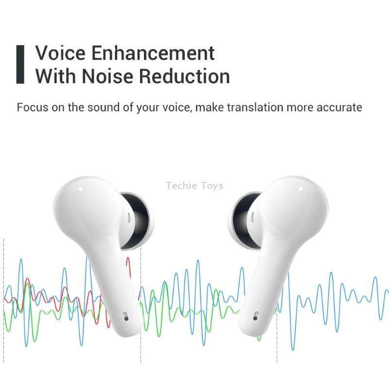 M6 Multi-country Mutual Translation Smart Bluetooth Translation Earphone Supports 127 Languages (Bla