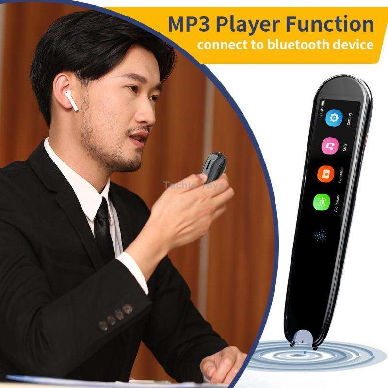 X2 International Version Multilingual Translation Pen Offline Learning Scanning Pen 112 Languages(Bl
