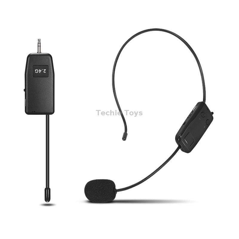 One For One UHF Wireless Headset Microphone Lavalier Headset Amplifier