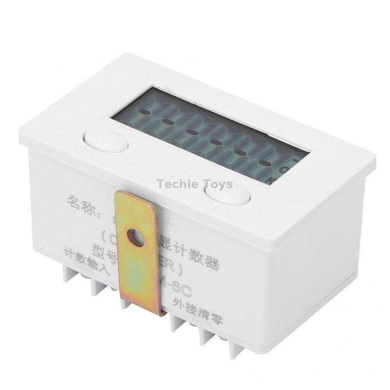 5 Display Electronic Digital Counter Industrial Magnetic Sensor Switch Punch Counter ,Spec: Only Cou