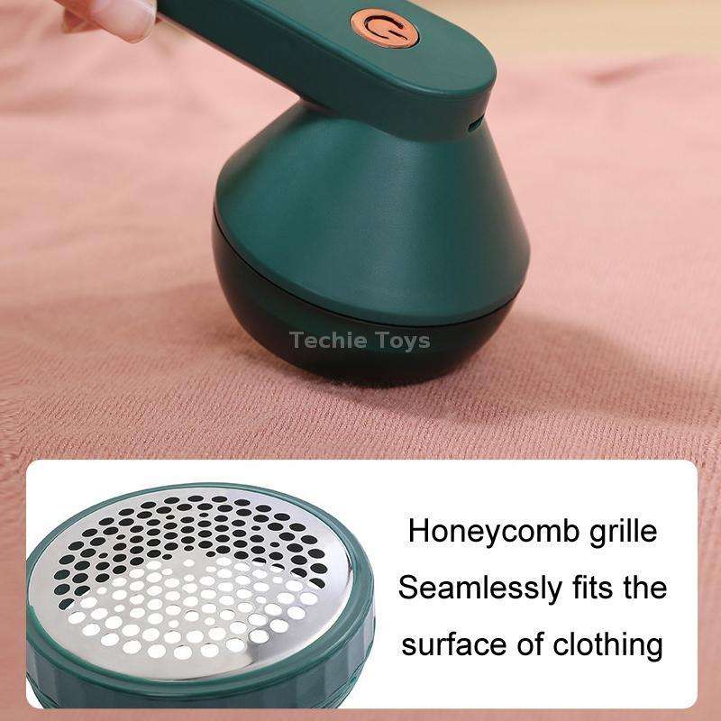 USB Rechargeable Household Hair Ball Trimmer Lint Remover(White)
