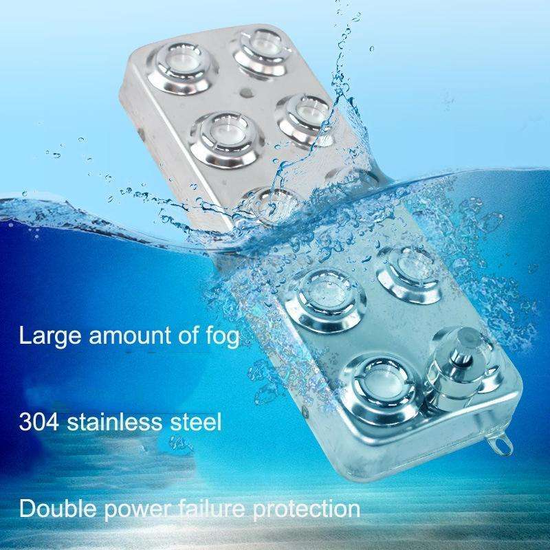 Ultrasonic Atomization Accessories 10 Heads Fog Maker Landscape Large Fog Volume Humidifier Atomizat