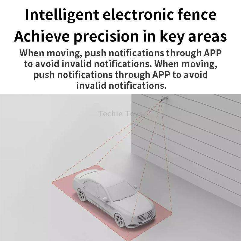 Original Xiaomi AW300 WiFi Smart Outdoor Camera 2K Full Color Night Vision IP66 Waterproof Video Sur