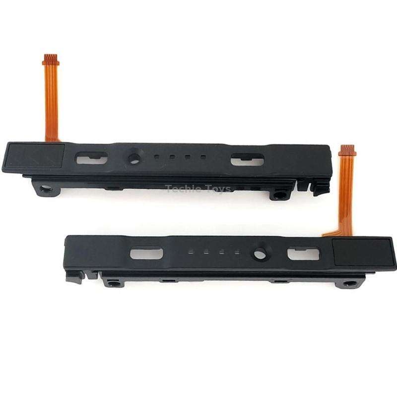 For Nintendo Switch Handle Plastic Slider With Cable, Style: Left+Right Slider