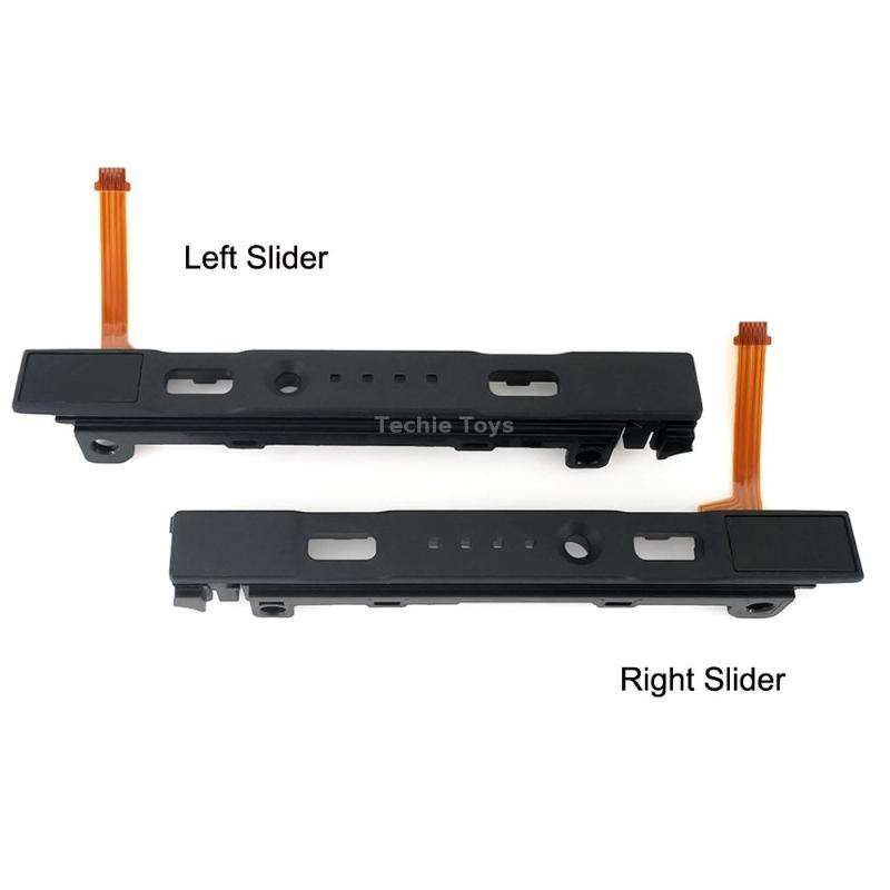 For Nintendo Switch Handle Plastic Slider With Cable, Style: Left+Right Slider