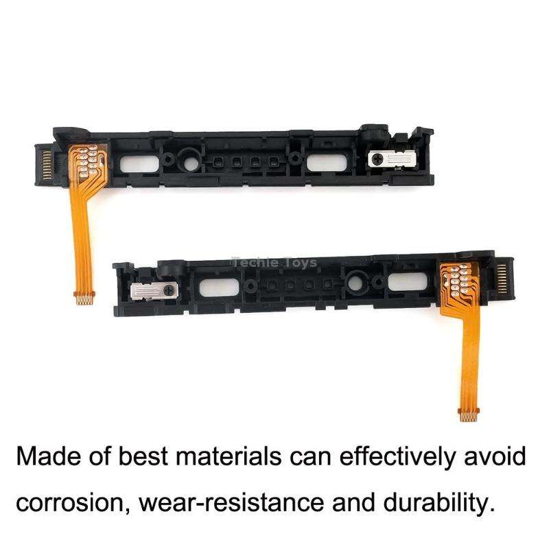 For Nintendo Switch Handle Plastic Slider With Cable, Style: Left+Right Slider