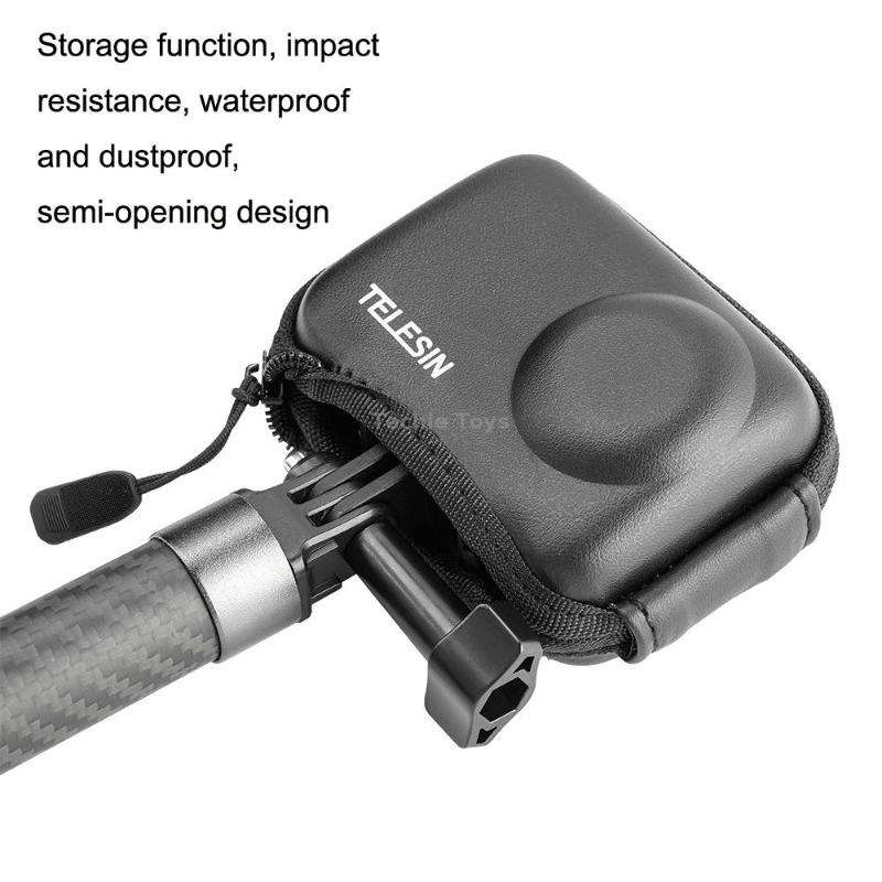 For DJI Osmo Action 3 TELESIN OA-BAG-002 Body Protective Bag Mini Storage Package Camera Accessories