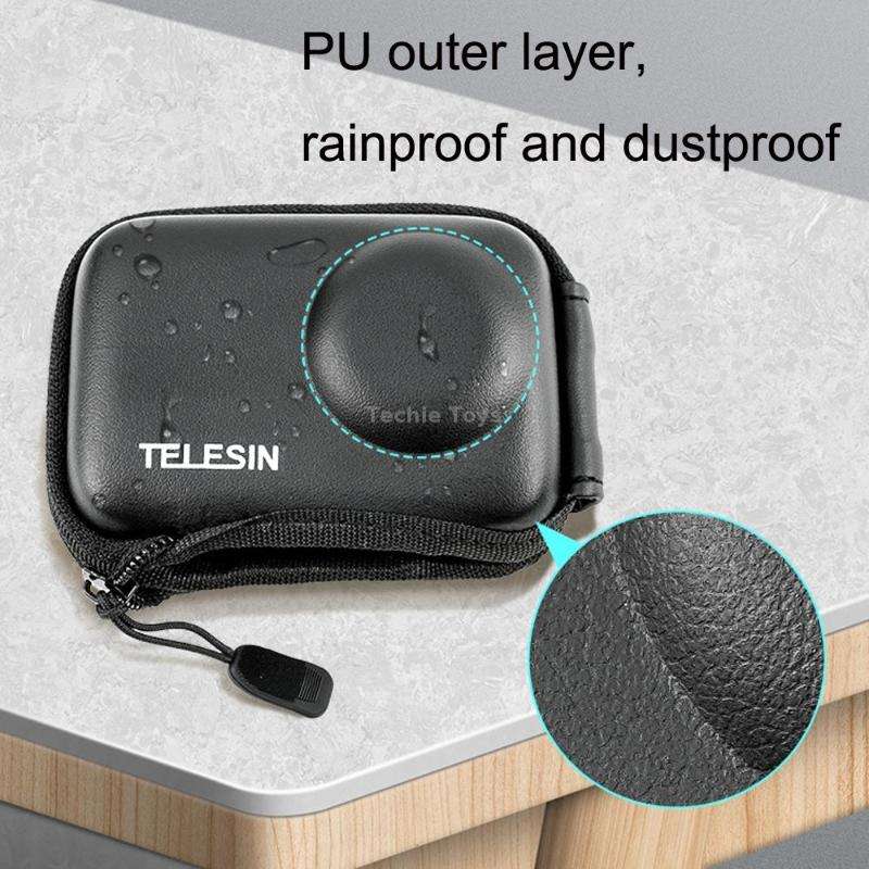 For DJI Osmo Action 3 TELESIN OA-BAG-002 Body Protective Bag Mini Storage Package Camera Accessories
