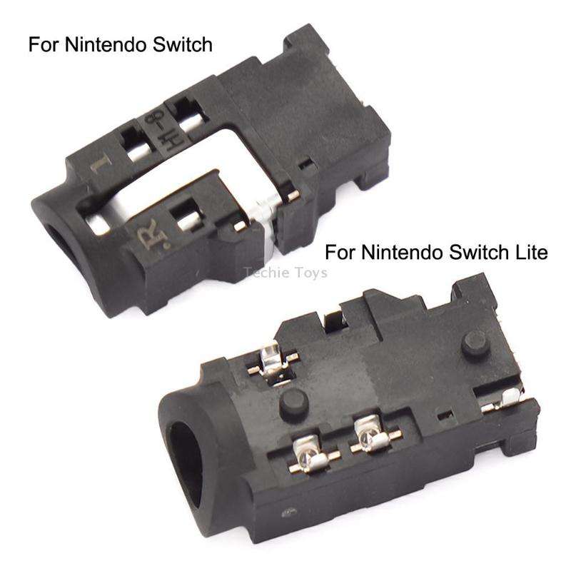 For Nintendo Switch Lite Headset Socket Card Slot Microphone Interface