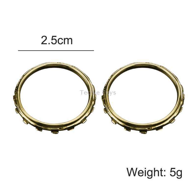 For Xbox One Elite 1pair 3D Replacement Ring Handle Accessories, Color: Black