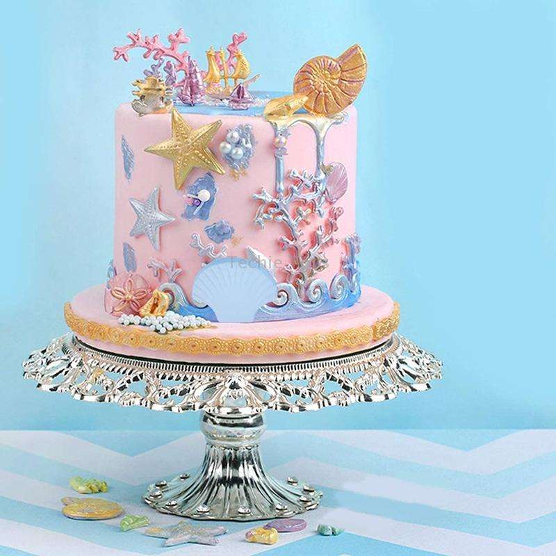Marine Fish Series Shape Food Grade Silicone Cake Mold Plaster Painting Mold(Color Random Delivery)