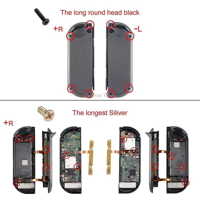 For Nintendo Switch Joy-Con 2sets Screws Repair Tools,Spec: 22 In 1