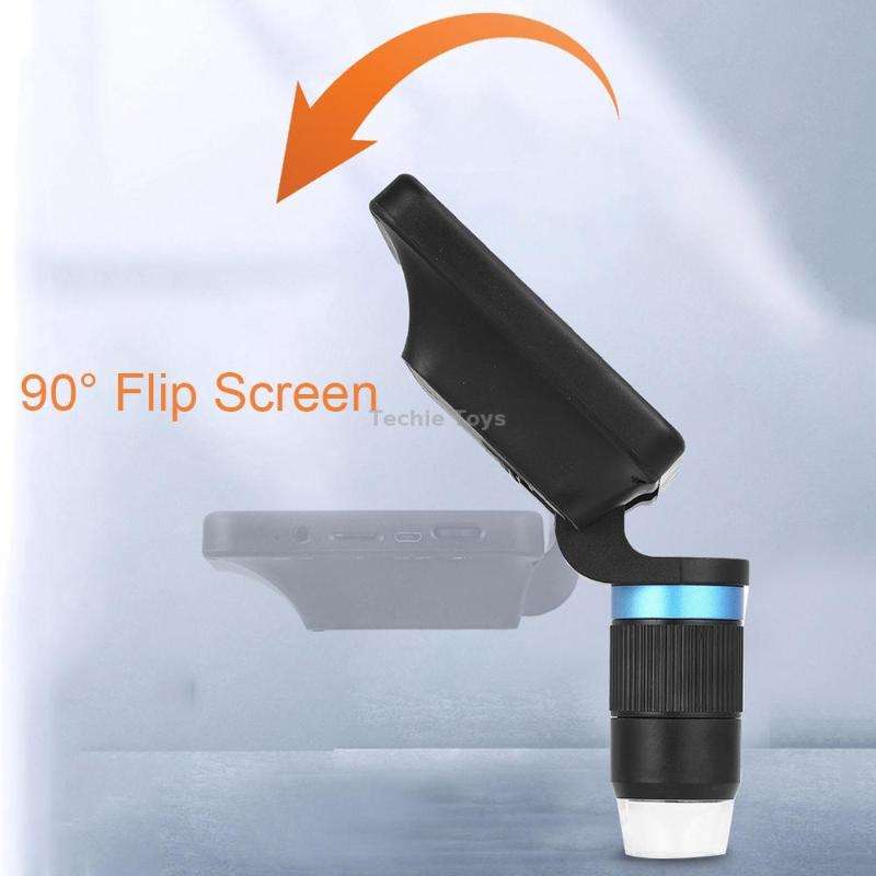500X/1000X 5-Inch Screen WIFI HD 2 Million Pixel Maintenance Electron Microscope, Specification: MS2